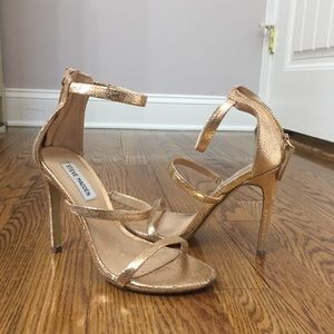 Rose Gold Steve Madden Heels